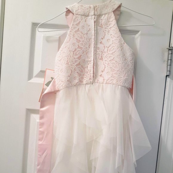 Rare Editions Blush Dress NWT - Picture 4 of 4